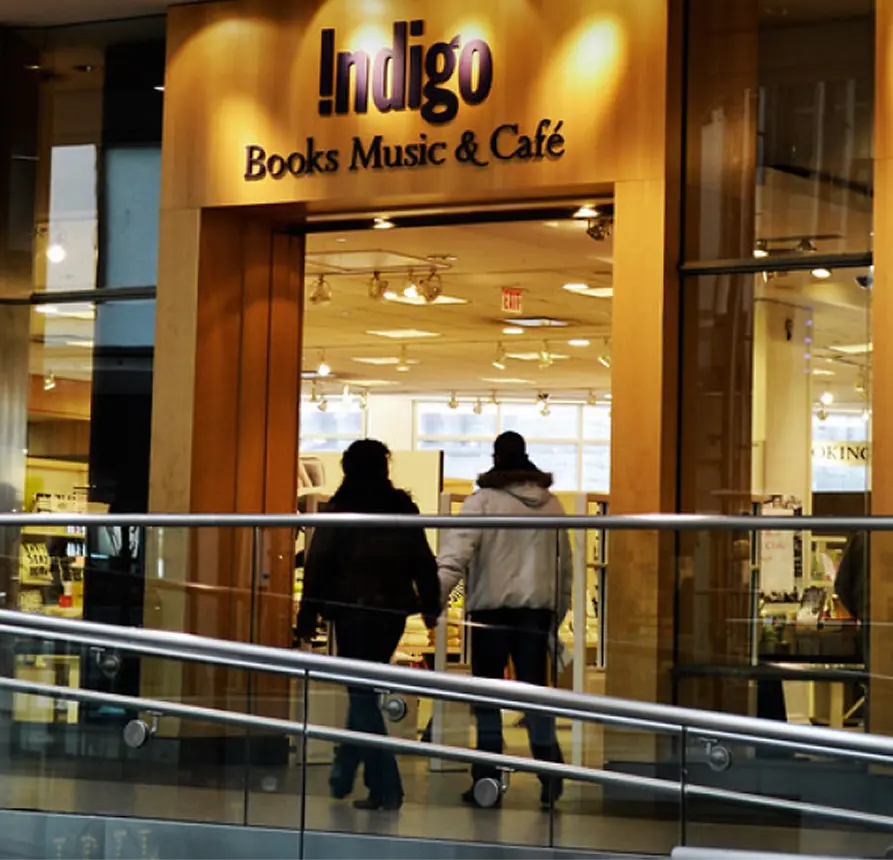 Indigo Books Entrance